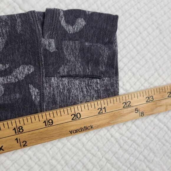 Lululemon 10 Warm Stabilizer 1/2 Zip Hoodie Rulu W3CTIS Incognito Camo HTR Women - Picture 9 of 16